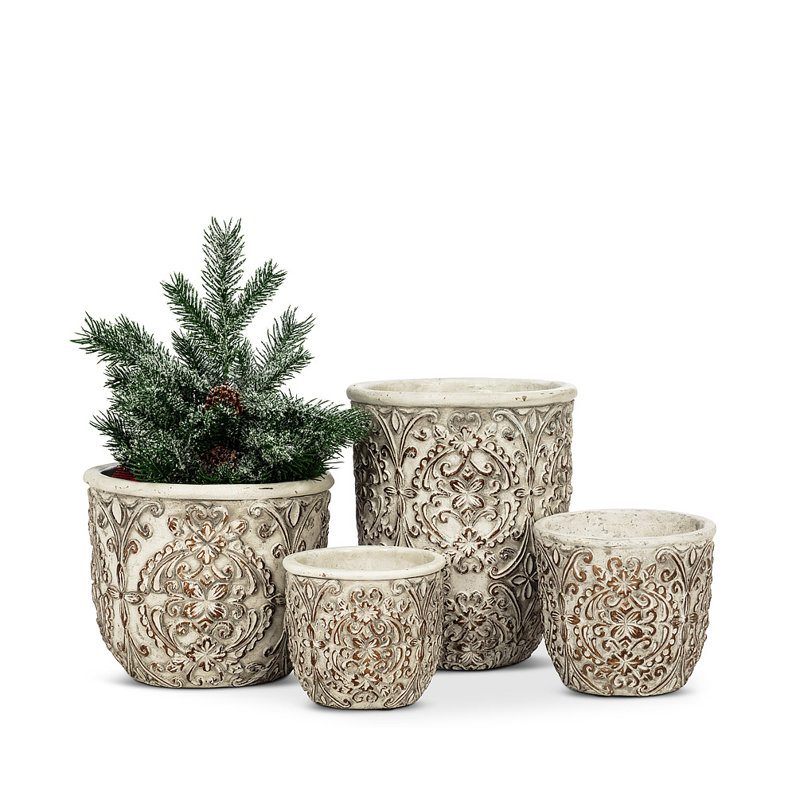 Brumiss Pot Planter, 4" H x 4" W x 4" D