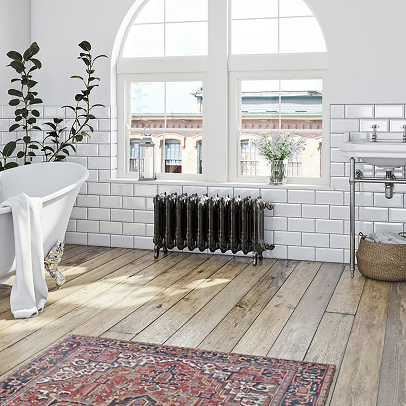 Oxford Cast Iron Traditional Radiator, 47 H x 85.2 W