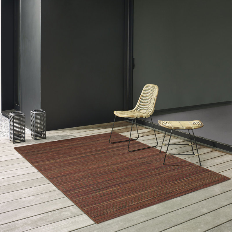 Adna Abstract Indoor / Outdoor Area Rug, Rectangle 160 x 230cm