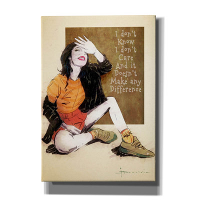 «I Dont Care» par TM Borenstein