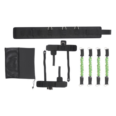 Vertical Jump Trainer Leg Strength Resistance Bands Set