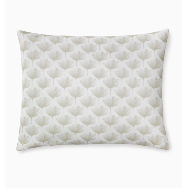 Edna - Sham, Standard, Beige/White