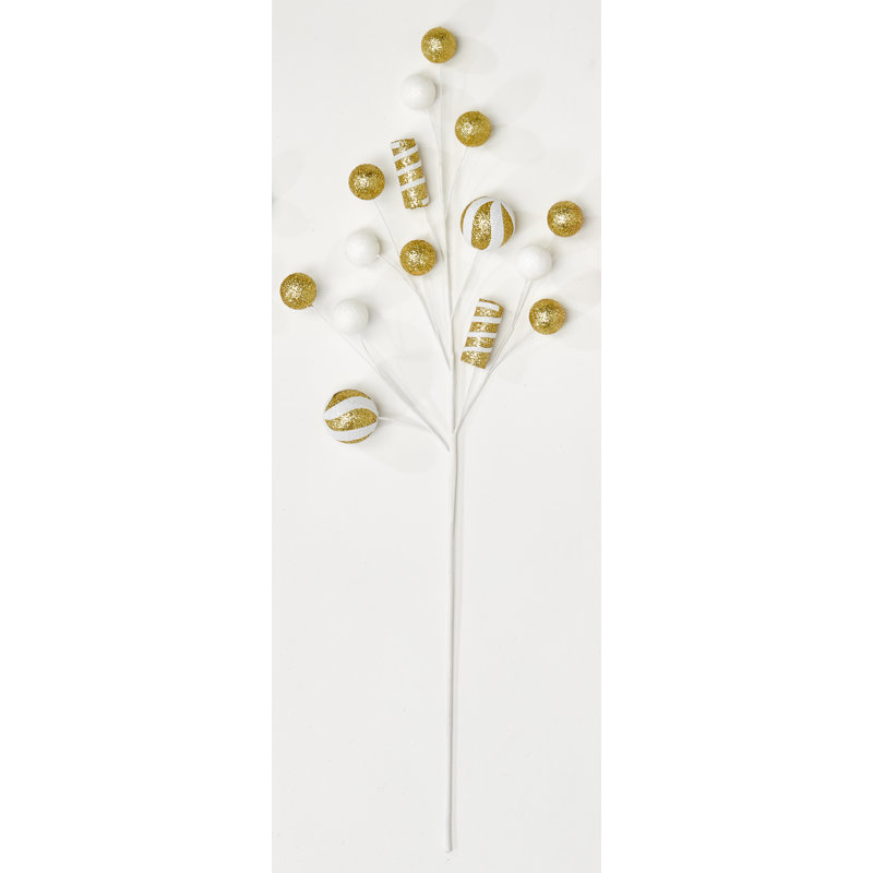 Balle scintillante et bonbon, Or