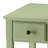 Compact Accent Table With Drawer And Extra Shelf Space Rectangular Storage Option For Homes