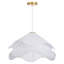 Luminaire suspendu blanc 1 lumière Alexandia-1337911461