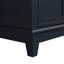 78" Farmhouse TV Stand, Two‑Tone  Navy Media Console with Storage Cabinets, Drawer & Cable Cutout-1664119010