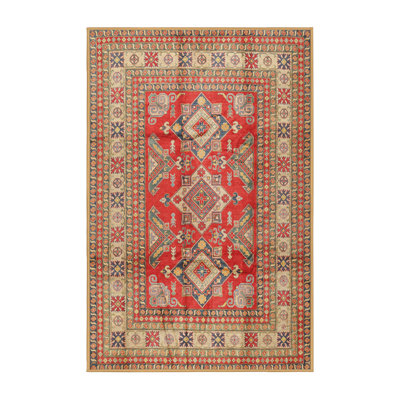 Tapis orange Southwestern