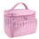Trousse de toilette portative à maquillage imperméable à grande capacité avec miroir