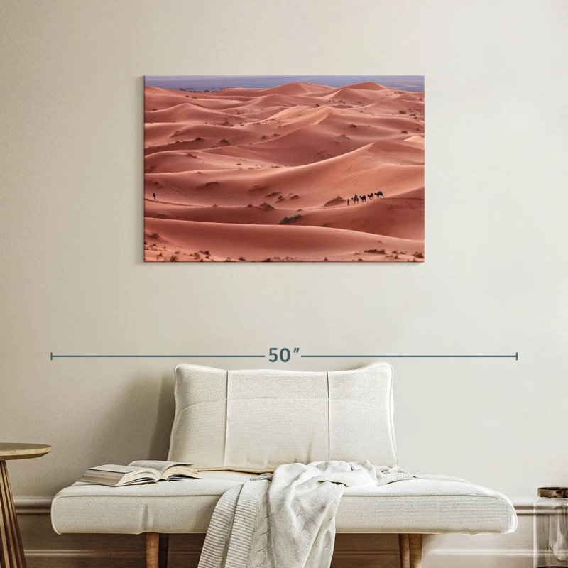 Caravane du désert d'Alvord Sahara, H 24 po x l 36 po