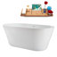 1491mm x 749.3mm Soaking Acrylic Bathtub-1003539775