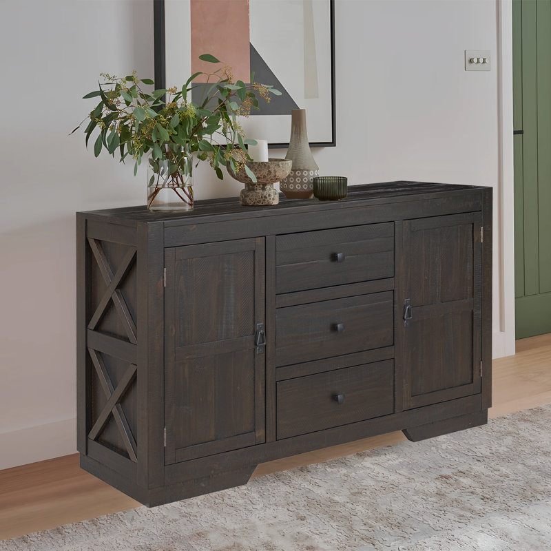 Crescent Sideboard Dark Brown