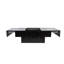 Table basse avec plateau coulissant