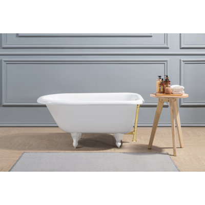 Baignoire de trempage sur pattes 66 "Streamline