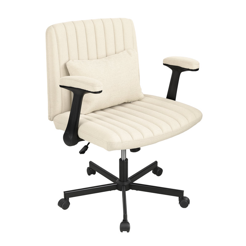 Fauteuil de bureau Criss Cross, Blanc