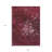 9' X 12' Merlot Blush And Gray Abstract Washable Indoor Outdoor Area Rug