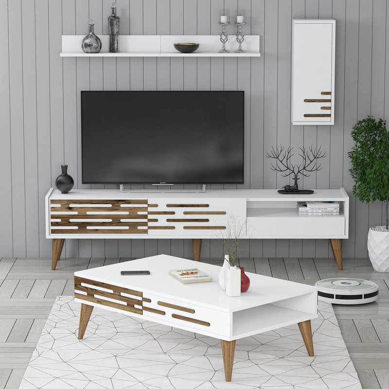 Ensemble de meubles de salon, Blanc