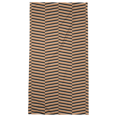 Serviette de bain à rayures fracturées
