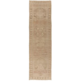 One-of-a-Kind Runner 3'7" X 12'9" Hand Knotted Area Rug