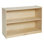 ECR4Kids 2-Shelf Mobile Single-Sided Storage Cabinet, Classroom Furniture