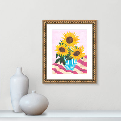 Tournesol couleurs par Violets Print House