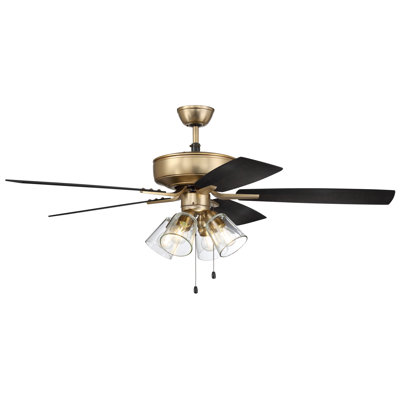 52'' Ceiling Fan with Light Kit