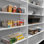 Bacs de rangement en plastique avec couvercles XL - Rangement parfait pour la cuisine ou le garde-manger - Rangement pour réfrigérateur / armoire