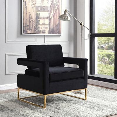 Binghamton Velvet Armchair