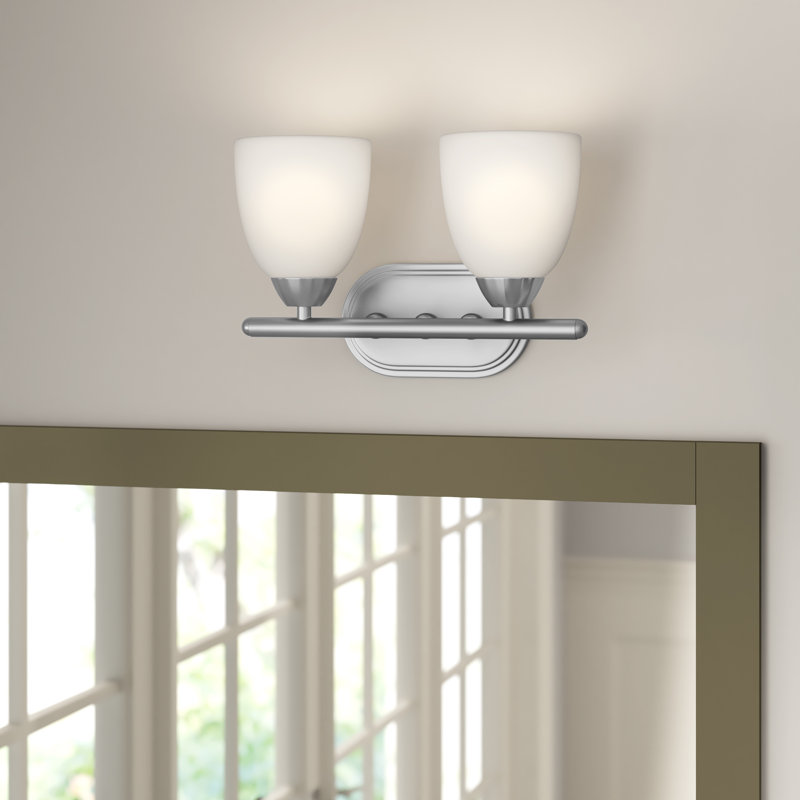 Éclairage pour meuble-lavabo Hayden, Chrome poli