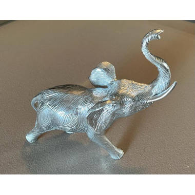 Hand Crafted Elephant Wire Art Sculpture - Large