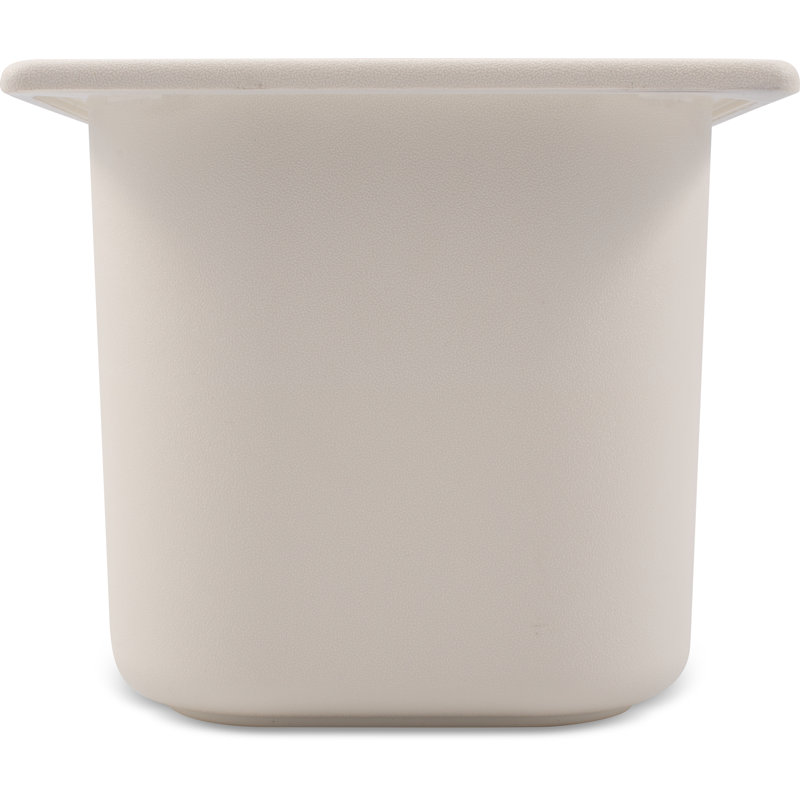 Carlisle Food Service Products Coldmaster® 1 Gallons Rectangle Plastic Food Storage Container, White