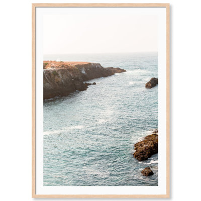 Mendocino Bluffs 3 Print by Carly Tabak