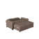 Serta Monroe 72.6" Queen Square Arm Tufted Back Convertible Sleeper Sofa with Cushions