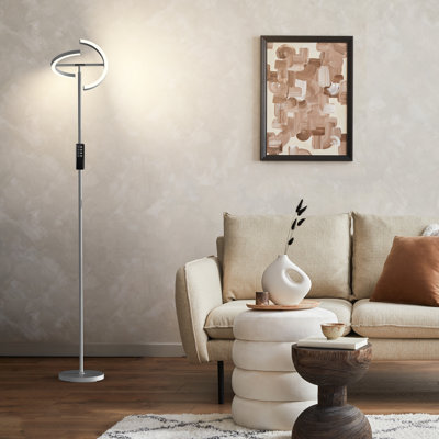 Topanga 69" LED Torchiere Floor Lamp with Remote Control