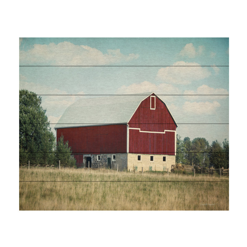 «Elizabeth Blissful Country VI» par Elizabeth Urquhart, L 22 po x H 18 po