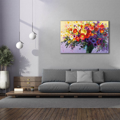 «Wild And Flowery» par Shirley Novak, art mural sur toile