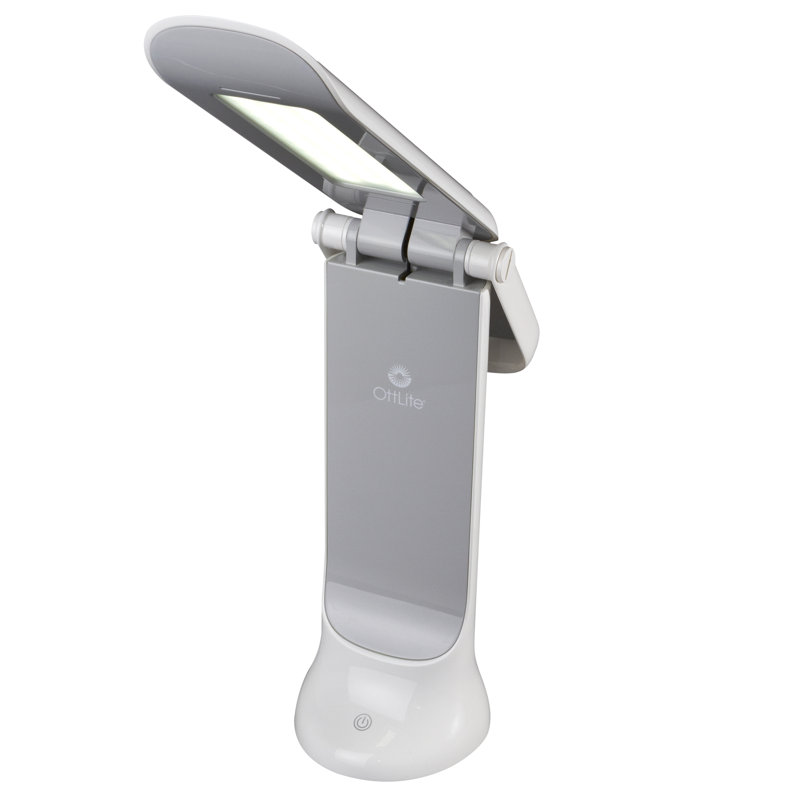 Lampe de travail à DEL à intensité variable pour le bien-être OttLite - Portable, réglable, lumière de bureau, excellent cadeau