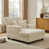 Cream Chenille