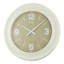 Horloge murale QXA839WLH, blanc