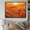 Golden Harvest Cord Field V sur toile