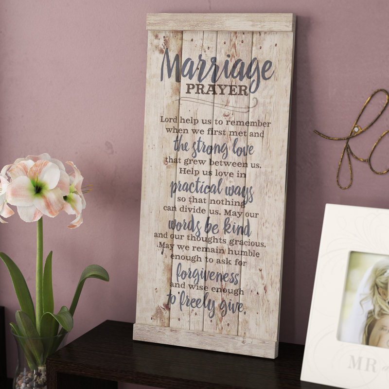 " Marriage Prayer… "