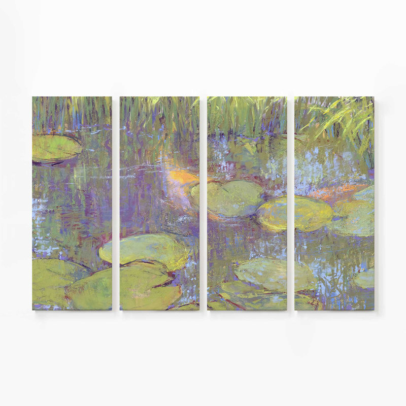 Jeu d'ombres | Impression sur toile 4 panneaux, H 36 po x l 54 po