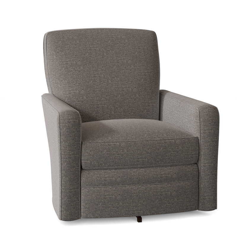 Idana Upholstered Swivel Armchair, No, Goody Dark Blue