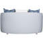 Michael Weiss Truesdale 65" Wide Outdoor Oval Loveseat with Cushions-695531963