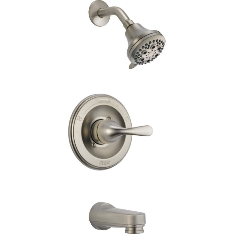Classic Single-Function Tub Shower Faucet Set, Shower Valve Trim kit, Brilliance Stainless