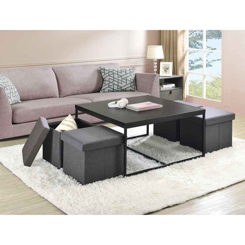 Vinny Coffee Table, Black