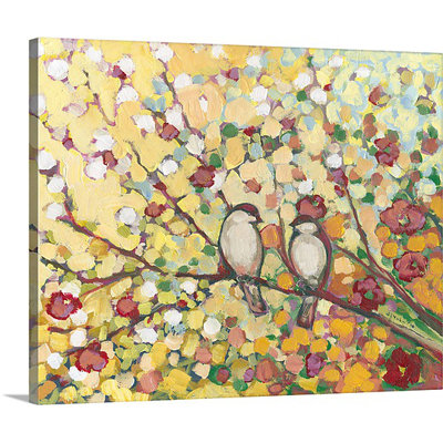 Anjolina A Hushed Rendezvous by Jennifer Lommers - Wrapped Canvas Print