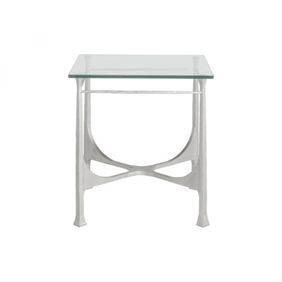 Table de bout carrée en métal Bruno