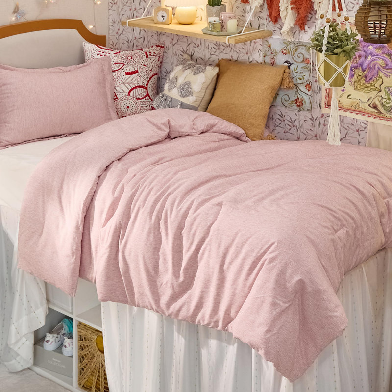 Bedding, Pink, Twin Comforter