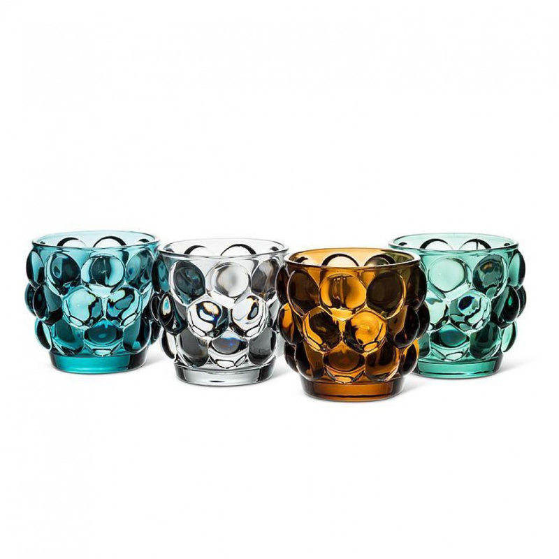 Petit porte-bougie petite votive, Vert