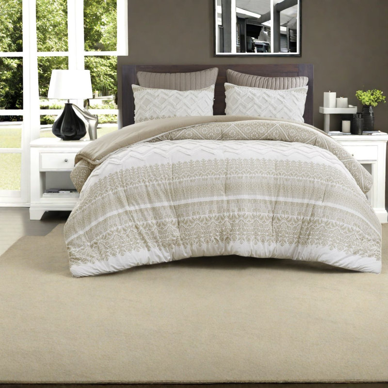 Premium Cotton Bedding Sets Full Queen, Farmhouse Chenille For Home